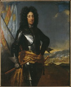 Portret van graaf Adam Ludvig Lewenhaupt door David von Krafft