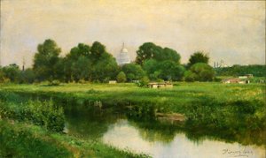 Monding van James Creek door De Lancey Gill