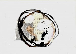 Abstracte inktcirkels door Deb Chaney