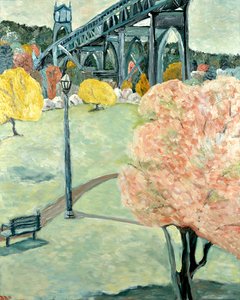 Cathedral Park, 2019 (acrylverf op doek)