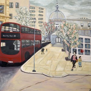 Londontown, 2017 (acryl op doek)