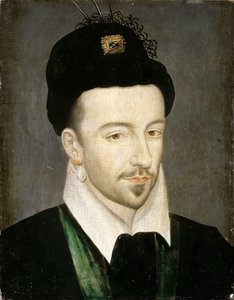 Portret van Hendrik III van Frankrijk door Decourt