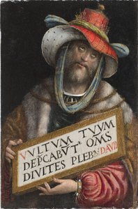 Koning David, ca. 1525 door Defendente Ferrari