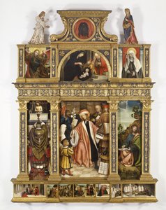 Polyptiek van Sant Ivo, c.1520 door Defendente Ferrari