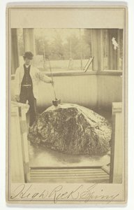 High Rock Spring, ca. 1865 door Deloss Barnum