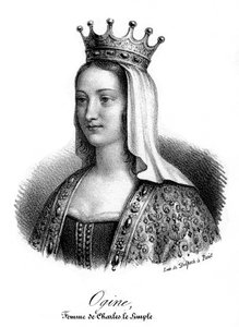 Edgifu van Wessex, gemalin van Karel III De Eenvoudige van Frankrijk