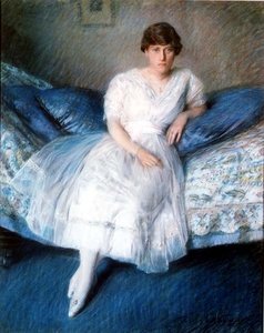 Portret van Mevrouw Constance Cambell