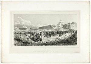 Battery no.14, uit Souvenirs d’Italie: Expédition de Rome