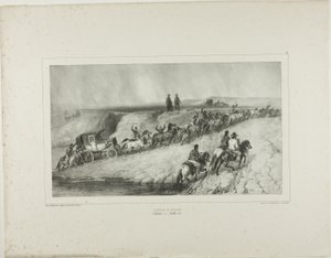 Bouzeo Doorgang door Denis Auguste Marie Raffet