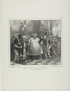 Voor de ondersteuning van het kerkpersoneel, als u wilt... door Denis Auguste Marie Raffet