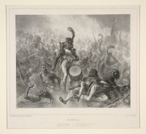 Het ontwaken door Denis Auguste Marie Raffet
