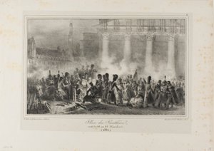 Place du Panthéon, nacht van 22 op 23 december 1830