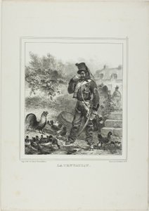 Verleiding door Denis Auguste Marie Raffet