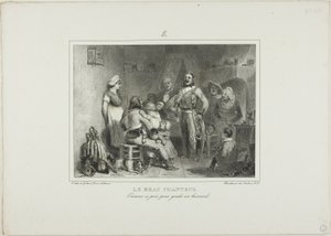 De beste zanger door Denis Auguste Marie Raffet
