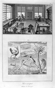 Mozaïekmakers, 1751-1777 door Denis Diderot