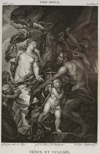 Denis-Sébastien Leroy, Chataigner en Langlois le jeune - Venus en Vulcanus, naar Antoine van Dyck - 1802-1815 door Denis Sebastien Leroy