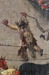 De triomf van aartshertogin Isabella in de Ommeganck in Brussel op 31 mei 1615 (detail)