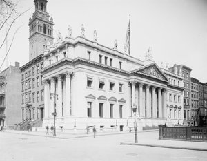 Appellate Court Building, New York, ca. 1903 (zwart-wit foto)