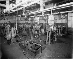 De testkamer, Leland & Faulconer Manufacturing Company, Detroit