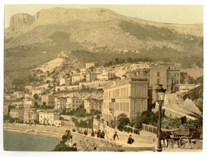 Waterkant, Monte Carlo, Riviera, Monaco door Detroit Publishing Co.