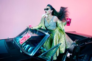 Jamie Winstone, 2014 (foto) door Diana Gomez