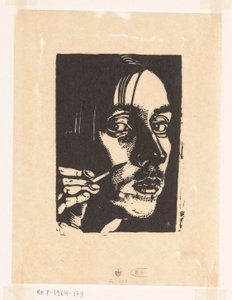 Zelfportret door Dick Ket