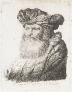 Man met baard door Diederik Jan Singendonck