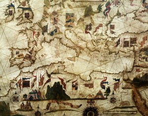 Kusten van Europa en Noord-Afrika door Diego Homen