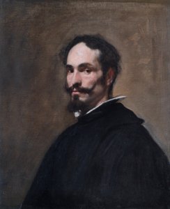 Een Spaanse Edelman, Waarschijnlijk Jos Nieto, Kamerheer van Koningin Mariana van Oostenrijk, Echtgenote van Filips IV, midden 1640s door Diego Velázquez