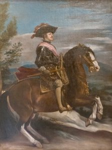 Ruiterportret van Filips IV