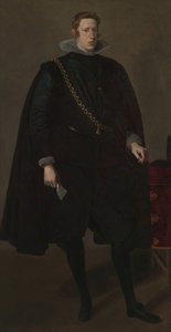 Filips IV, koning van Spanje, c.1624 door Diego Velázquez