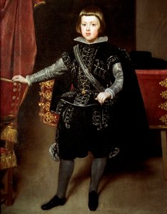 Portret van Baltasar Carlos van Spanje