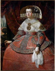 Portret van koningin Maria Anna van Spanje