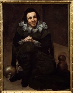 Portret van de nar Don Juan Calabacillas door Diego Velázquez
