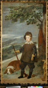 Prins Baltasar Carlos als jager