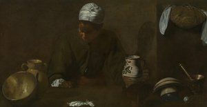 Keukenscène, 1618-1620