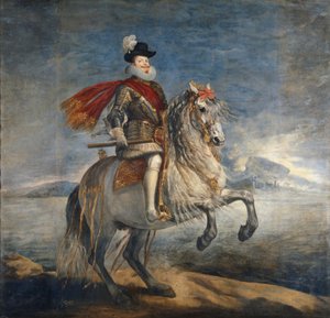Ruiterportret van Filips III (1578-1621) ca. 1628-35