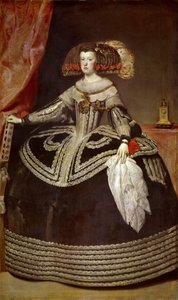 Portret van Mariana van Oostenrijk 1634-1696