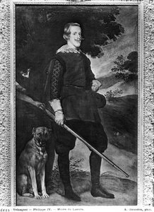 Portret van Filips IV (1605-65) Koning van Spanje als Jager