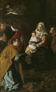 De Aanbidding der Wijzen door Diego Velázquez