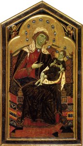Madonna en Kind, ca. 1262 door Dietisalvi di Speme