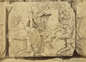 [Athene - beeldfragment, fries van het Parthenon]