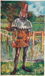 Een man uit de tijd van Edward III, 1907