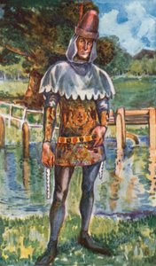 Een man uit de tijd van Edward III 1327-1377 door Dion Clayton Calthrop