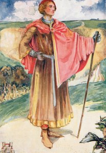 Een man uit de tijd van Hendrik II 1154-1189