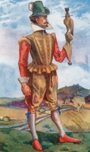 Een man uit de tijd van Jacobus I 1603-1625