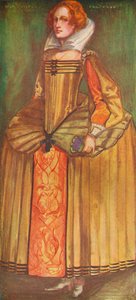 Een Vrouw Uit De Tijd Van Elizabeth, 1907