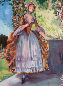 Een Vrouw uit de Tijd van George II 1727-1760