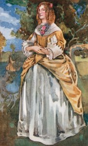 Een vrouw uit de tijd van Jacobus II 1685-1689