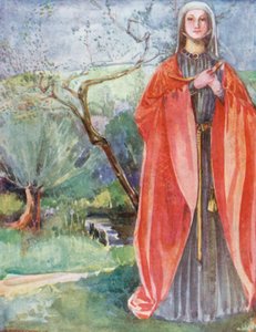 Een vrouw uit de tijd van Jan 1199-1272
